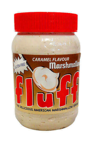 Fluff Caramel, karmelowa pianka do smarowania