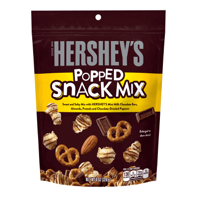 Amerykański słodko - słony mix Hershey's Milk Chocolate Popped Snack Mix