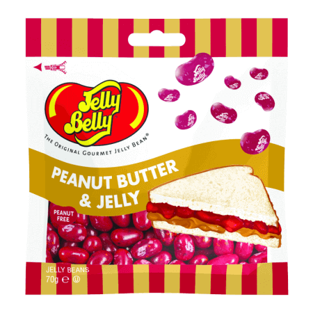 Amerykańskie żelki fasolki Jelly Belly Peanut Butter & Jelly