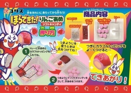 Japoński zestaw do własnego zrobienia DIY Confectionery Ringo-ame