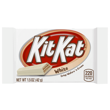 Amerykańska wersja batonika Kit Kat White Chocolate