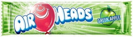 Amerykańska guma rozpuszczalna Airheads Green Apple