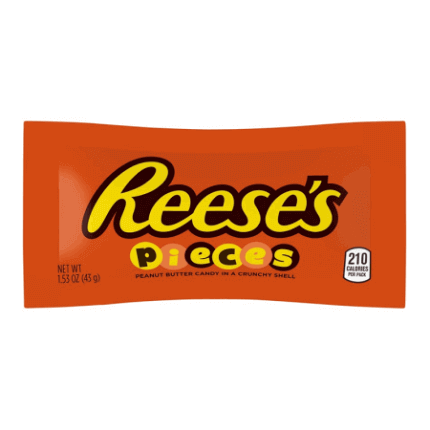 Czekoladowe amerykańskie cukierki z masłem orzechowym Reese's Pieces