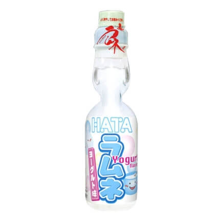 Japoński napój gazowany Ramune Yoghurt Soda, jogurtowa lemoniada!