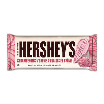 Amerykańska czekoladka Hershey Strawberries'N' Cream / Słodyczowo Sklep
