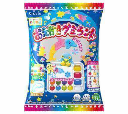 Kracie Cookin Oekaki Gummy Land DIY, stwórz zestaw żelek!