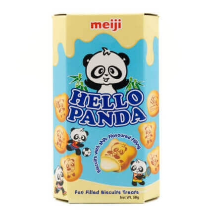 Hello Panda Milk Flavour Filling Biscuits 50g