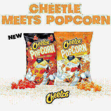 Popcorn z USA Cheetos