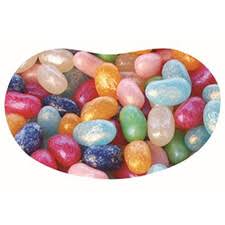 Amerykańskie słodycze w postaci perłowych żelek fasolek Jelly Belly Jewel