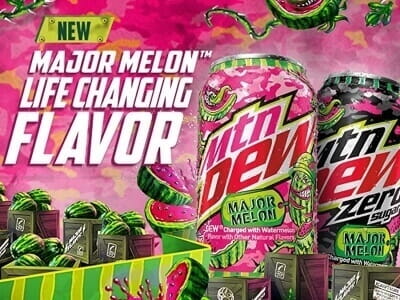 Mountain Dew Major Melon, amerykańska wersja