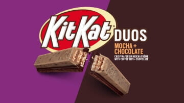 Kit Kat Duos Mocha and Chocolate, kawowa wersja Kit Kat z USA