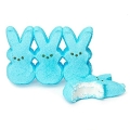 Peeps Blue Marshmallow Bunnies, amerykańskie pianki w kształcie zajączków