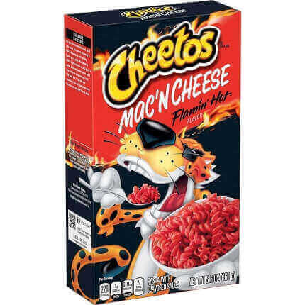 Amerykański ostry makaron z serem Cheetos Mac 'N Cheese Flamin' Hot