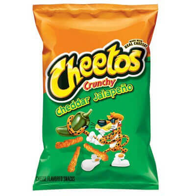 Amerykańskie chrupki Cheetos Cheddar Jalapeno Crunchy