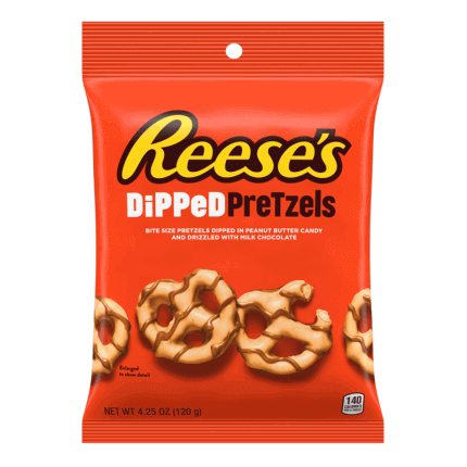 Reese's Dipped Pretzels 120g, amerykańskie precelki