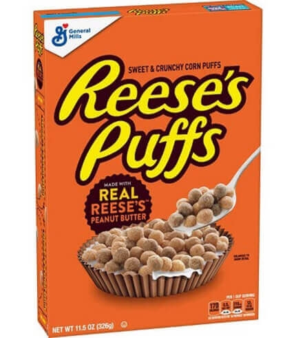Płatki śniadaniowe z USA Reese's Puffs, nie tylko na śniadanie! (
