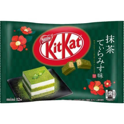 Japoński Kit Kat Matcha Tiramisu