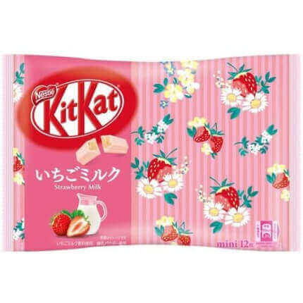 Japoński Kit Kat Strawberry Milk