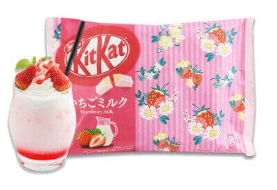 Japońskie Smaki Kit Kat Mleczna Truskawka