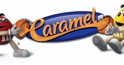 M&M's Caramel, mocno nadziany karmelem!