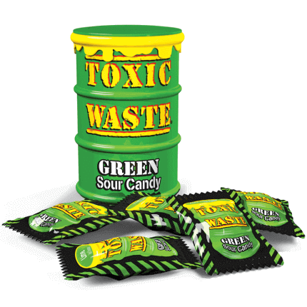 Toxic Waste Extreme Sour Green Drum