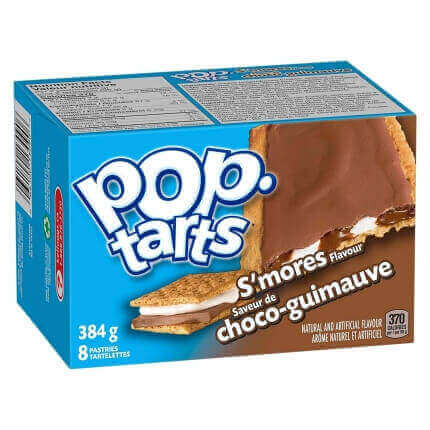 Pop Tarts S'mores Kanada, ciastka z czekoladą i piankami