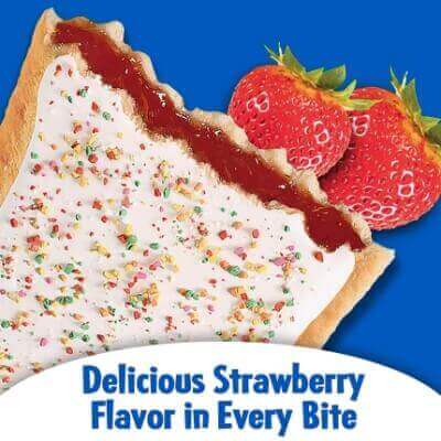 Pop Tarts Frosted Strawberry, tosty z truskawkowym nadzieniem!