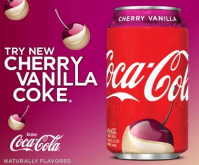 Coca Cola Cherry Vanilla USA