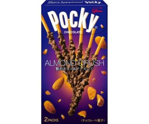 Pocky Almond Crush, orzechowy wulkan