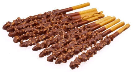 Pocky Almond Crush, orzechowy wulkan