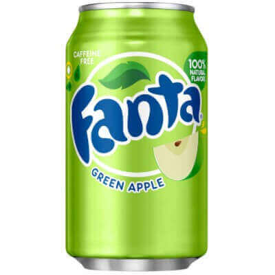Amerykańska Fanta Green Apple