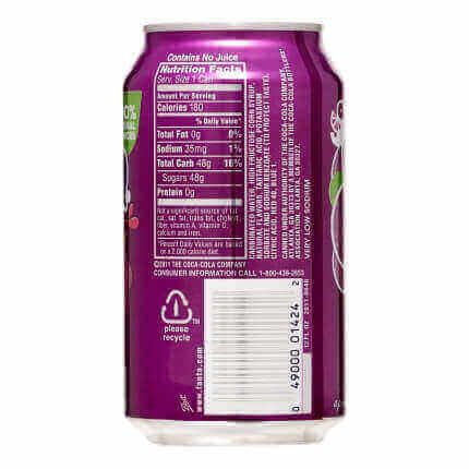 Fanta Grape, winogronowa wersja z USA