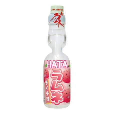 Japońska Ramune Lychee, lemoniada o smaku liczi