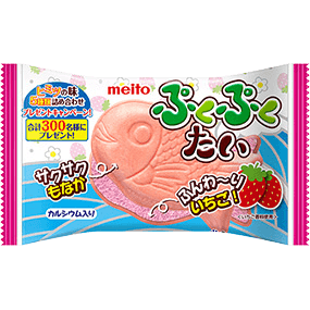 Puku Puku Tai Strawberry, japońskie ciastka!