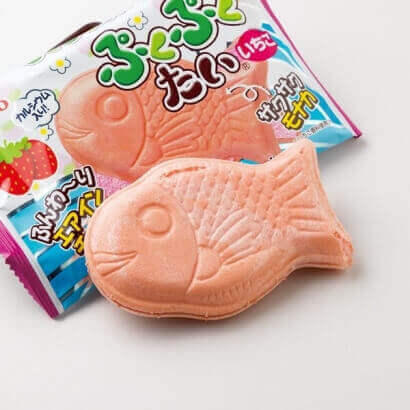 Puku Puku Tai Strawberry, japońskie ciastka!