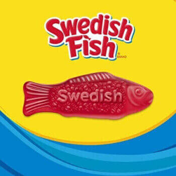 Amerykańskie żelki Swedish Fish 226g