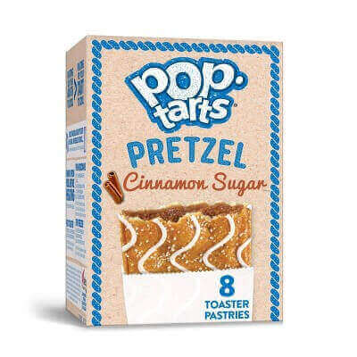 Pop Tarts Pretzel Cinnamon Sugar , amerykańskie słodko - słone precle