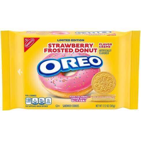 Oreo Strawberry Frosted Donut Limited Edition