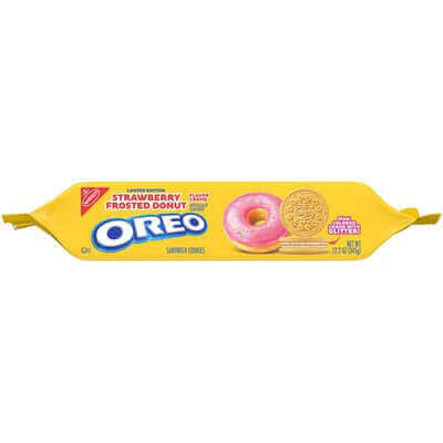 Oreo Strawberry Frosted Donut Limited Edition