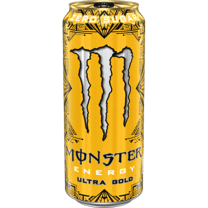 Monster Ultra Gold z USA, ananasowy napój energetyczny