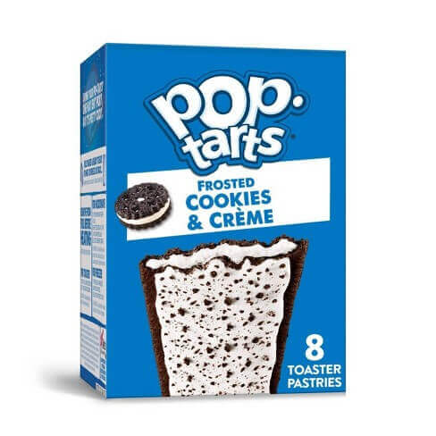 Pop Tarts Cookies and Cream, amerykańskie ciastka