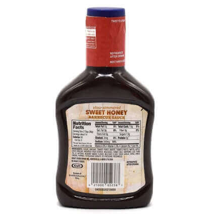 Kraft Sweet Honey BBQ Sauce