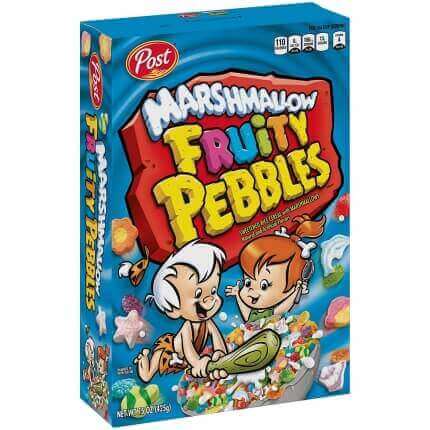 Post Marshmallow Fruity Pebbles, płatki śniadaniowe z piankami