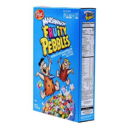 Post Marshmallow Fruity Pebbles, płatki śniadaniowe z piankami