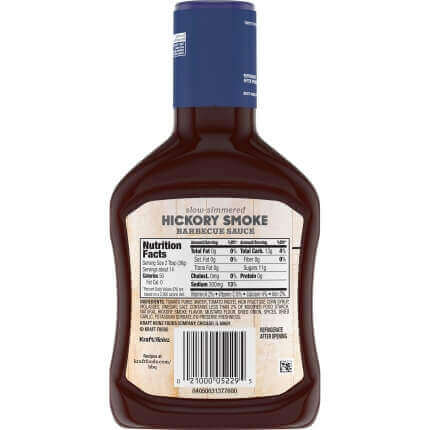 Kraft Hickory Smoke BBQ, amerykański sos BBQ