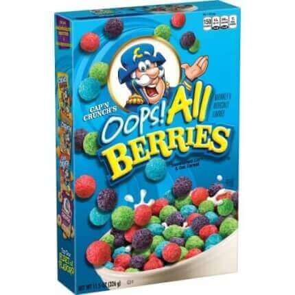 Cap'n Crunch Oops All Berries