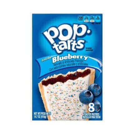 Pop Tarts Frosted Blueberry 384g
