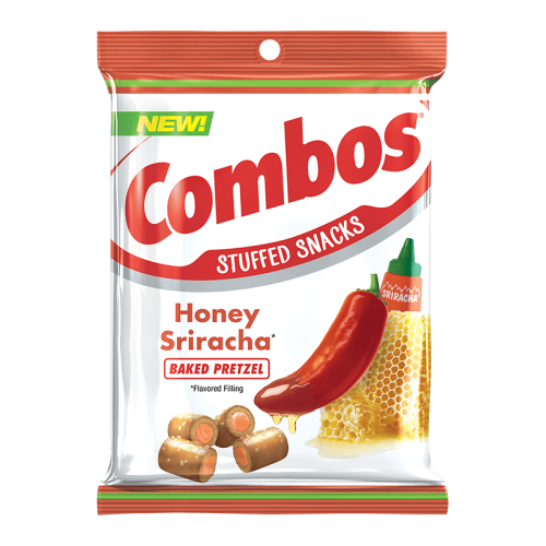 Nadziewane precle Combos Honey Sriracha