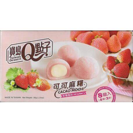 Cacao Mochi Strawberry, azjatyckie mochi!