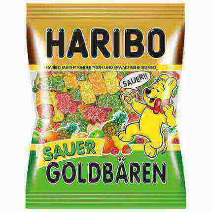 Haribo Sauer Goldbaren